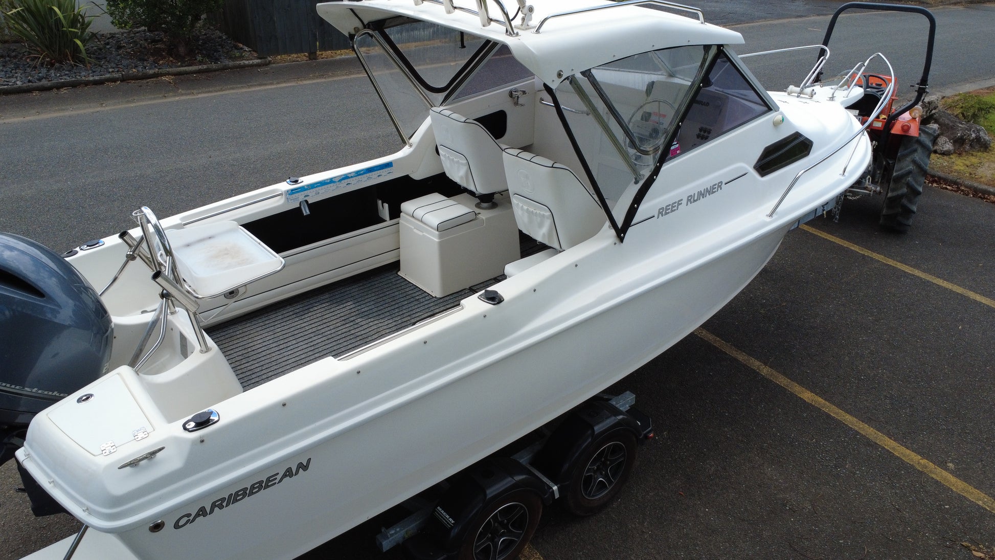 Built by International Marine, the C21 Reef Runner features a strong GRP planing hull, delivering confidence-inspiring handling in a wide range of condition