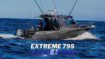 Used extreme 795 Gameking, Used boats Whangarei, at Warren Hay Marine 