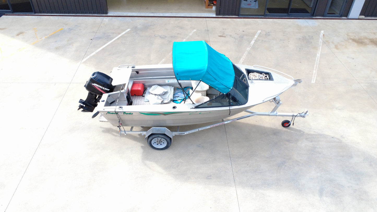 Used Marco 480 blazer for sale, Warren Hay Marine
