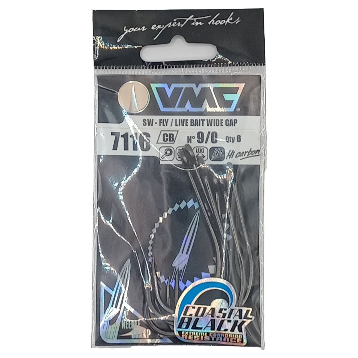 VMC 7166 live bait / light guage hooks