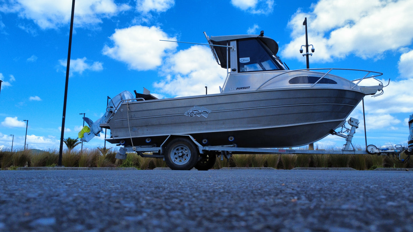 Used 2014 Fyran 575 Pursuit Hard Top – 90HP Honda | Warren Hay Marine