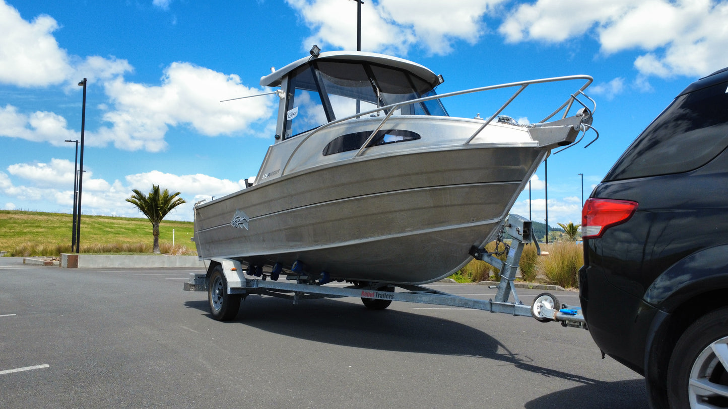 Used 2014 Fyran 575 Pursuit Hard Top – 90HP Honda | Warren Hay Marine