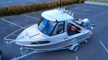 Used 2014 Fyran 575 Pursuit Hard Top – 90HP Honda | Warren Hay Marine