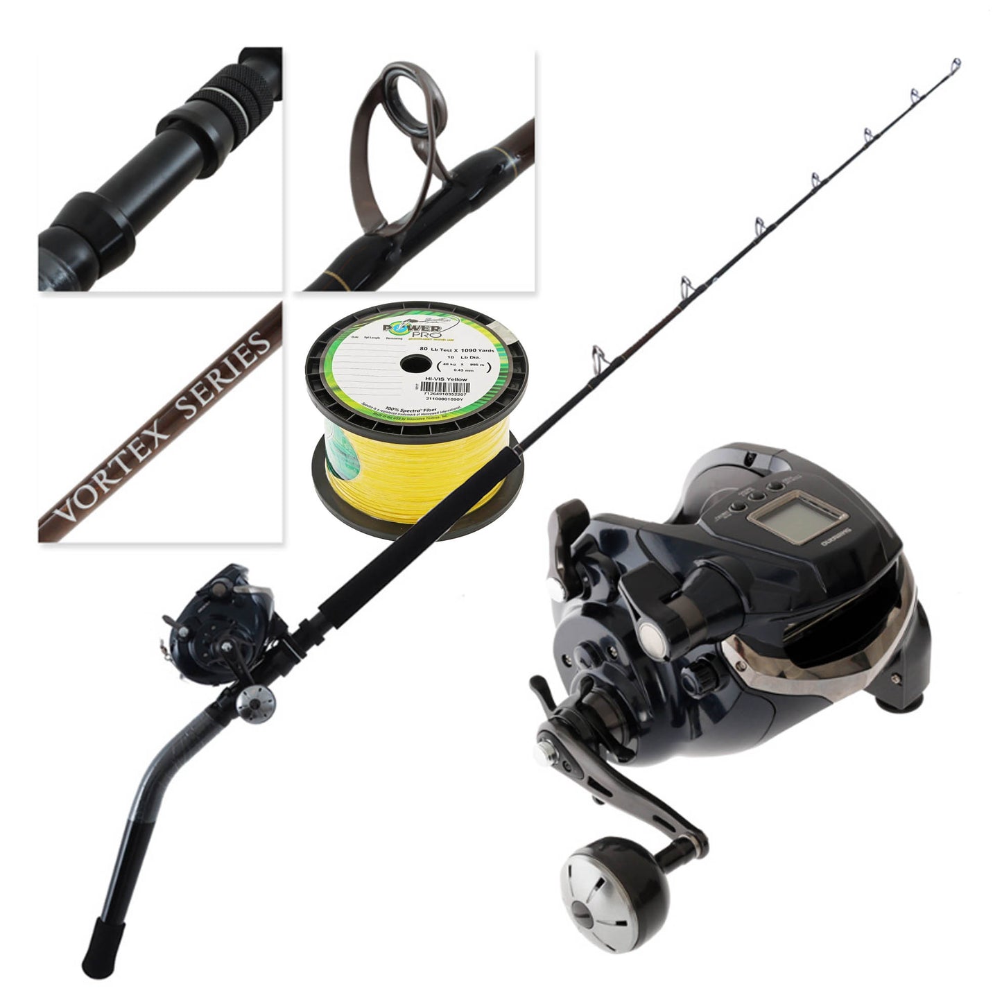 Shimano Forcemaster 9000 - Vortex - 80lb Braid