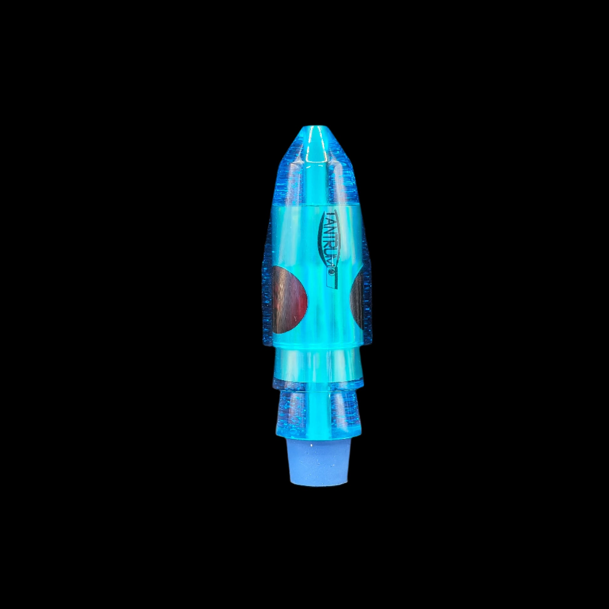 Shop the Tantrum Small Bullet Head in Light Blue – handcrafted in Kona, Hawaii. Head only, perfect for custom rigging. Available now at Warren Hay Marine, Whangarei