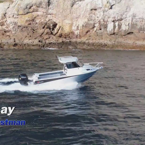 Mclay 651 Sportsman on water video promotion. Warren Hay Marine, Whangarei 