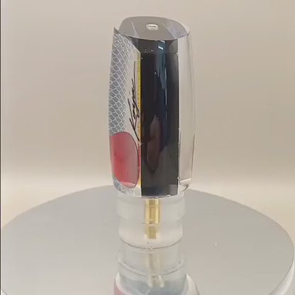 Koya Medium Kona Plunger (Rainbow scales black)