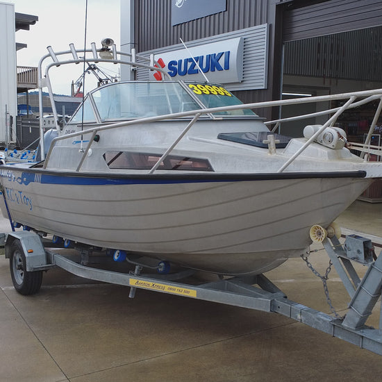 Ramco Fishmaster 580, used boat for sale, Warren Hay Marine, Whangarei