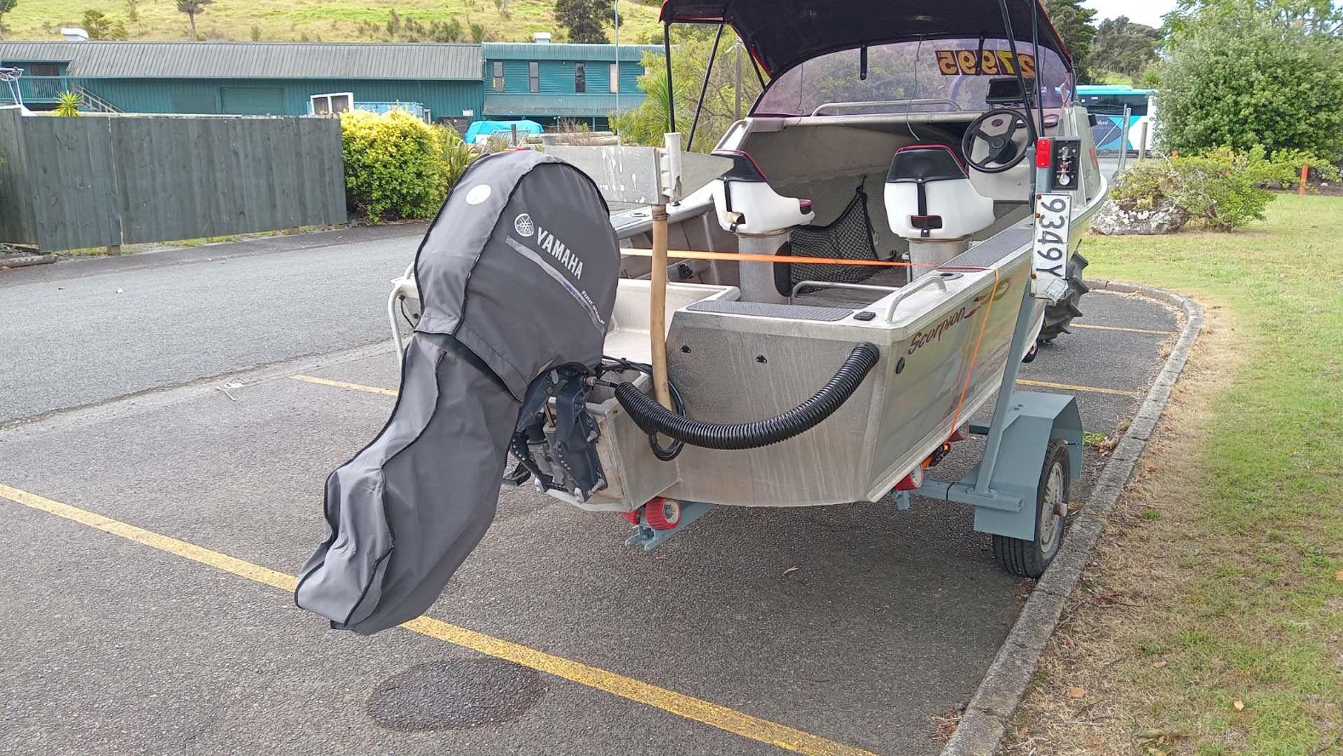 Used boat scorpion and yamaha 