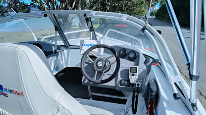 Used boat in Whangarei, quintrex 430 Fishabout